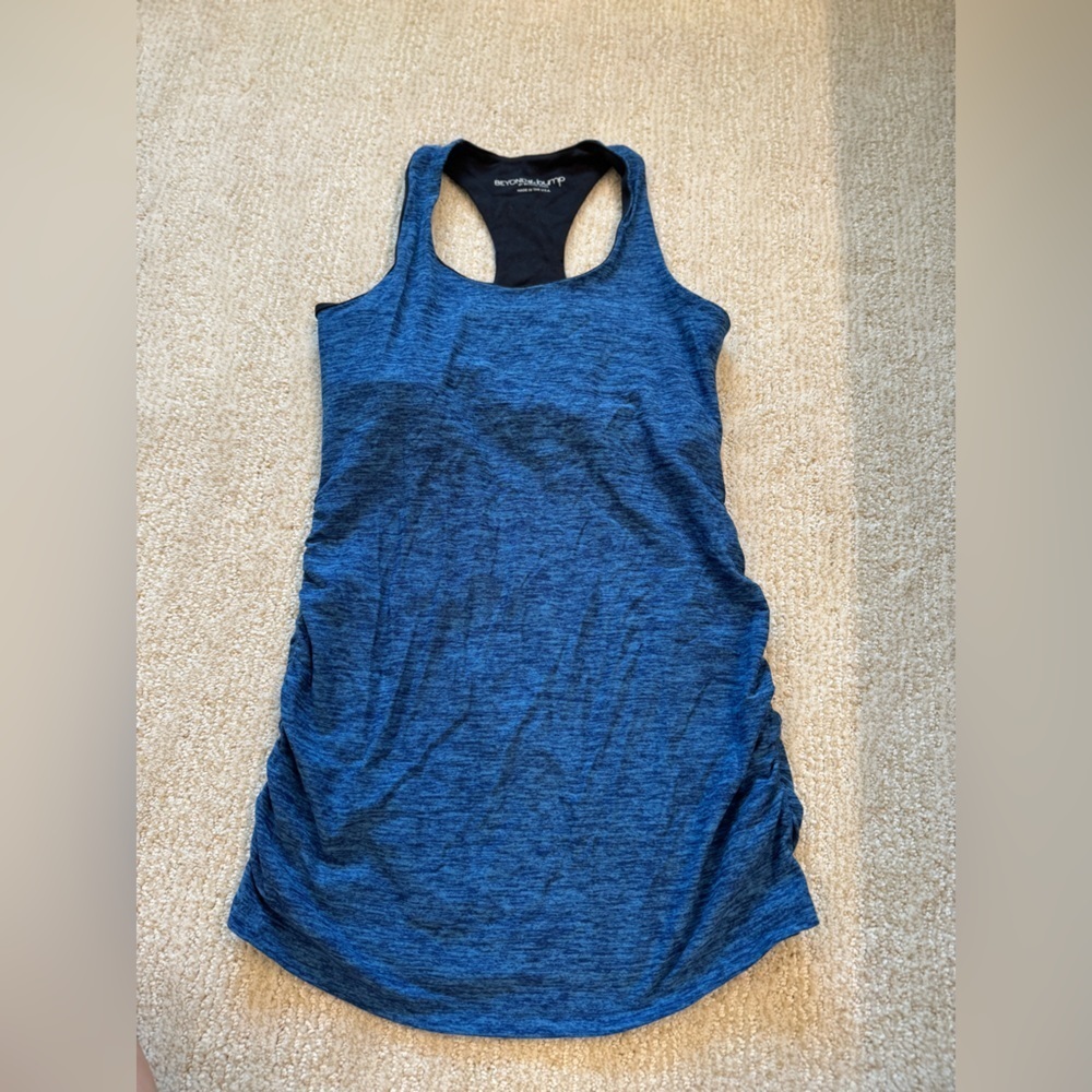 Beyond the bump racer back tank top size xs